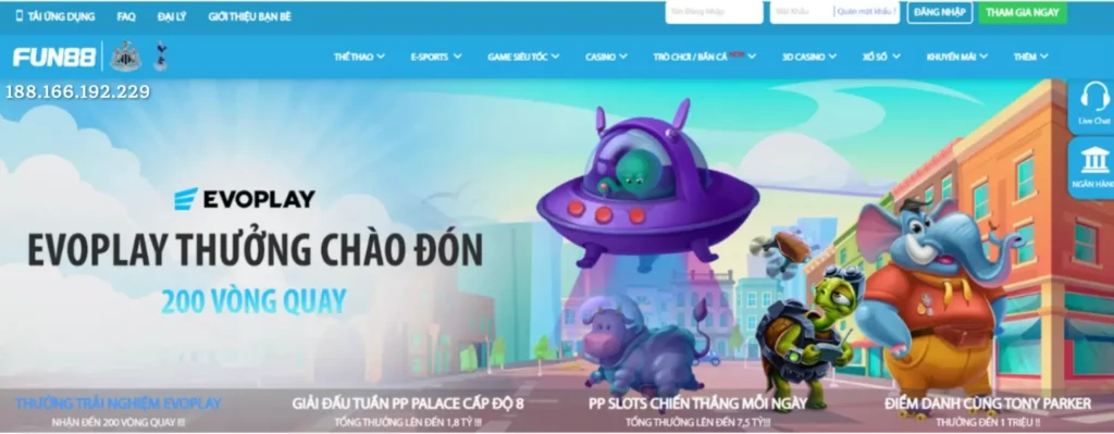 Hướng dẫn đăng nhập Fun88 