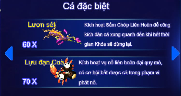 Vũ khí bắn cá hoàng gia