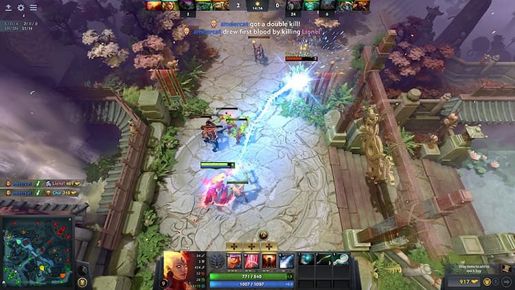 Trận đấu Dota2